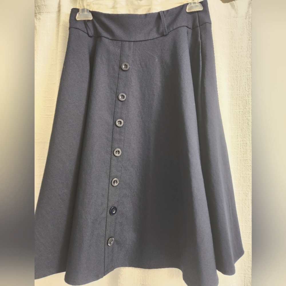 Navy Blue Skirt